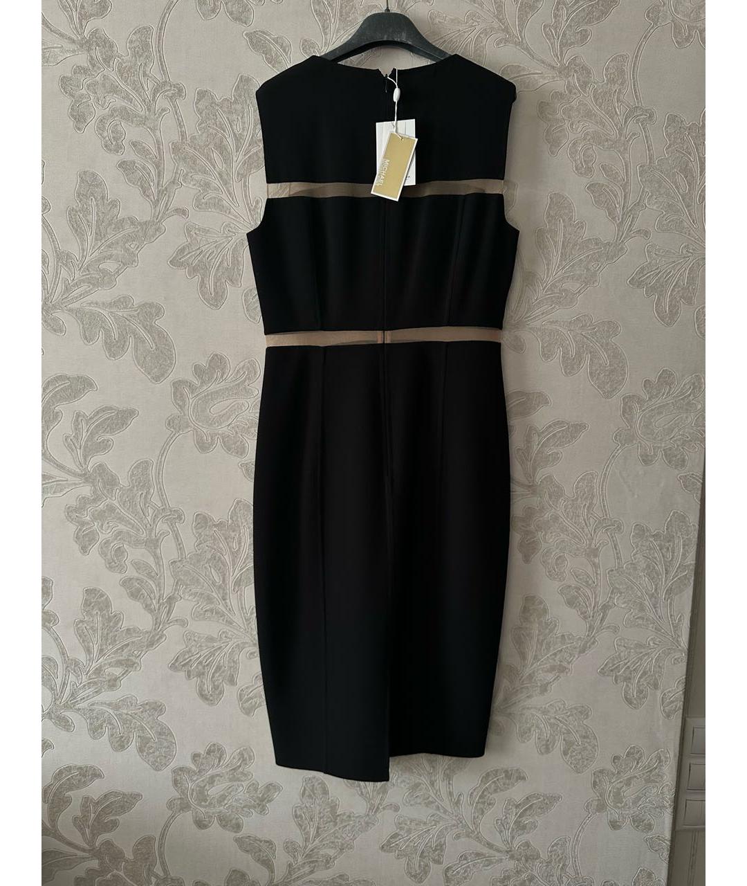 MICHAEL KORS Черное шерстяное платье, фото 2
