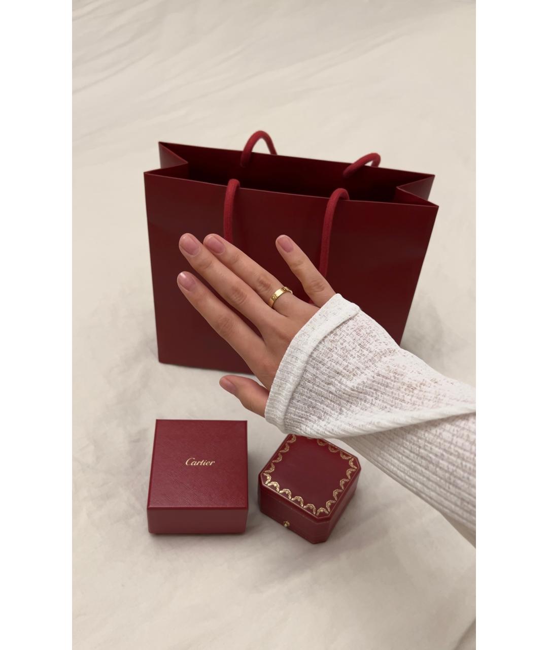 CARTIER Желтое кольцо из желтого золота, фото 3