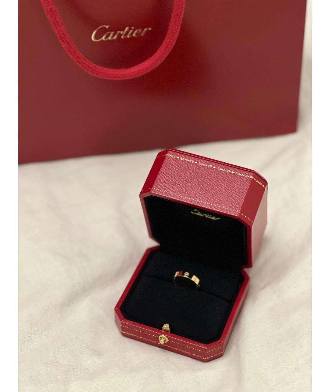 CARTIER Желтое кольцо из желтого золота, фото 2