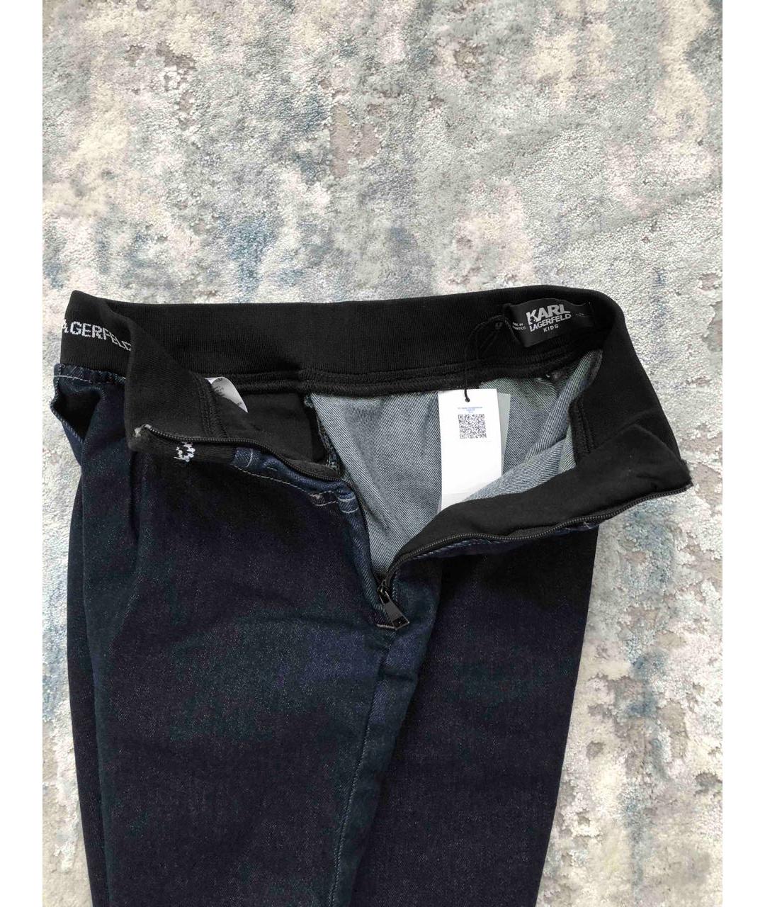 KARL LAGERFELD Темно-синие брюки и шорты, фото 4