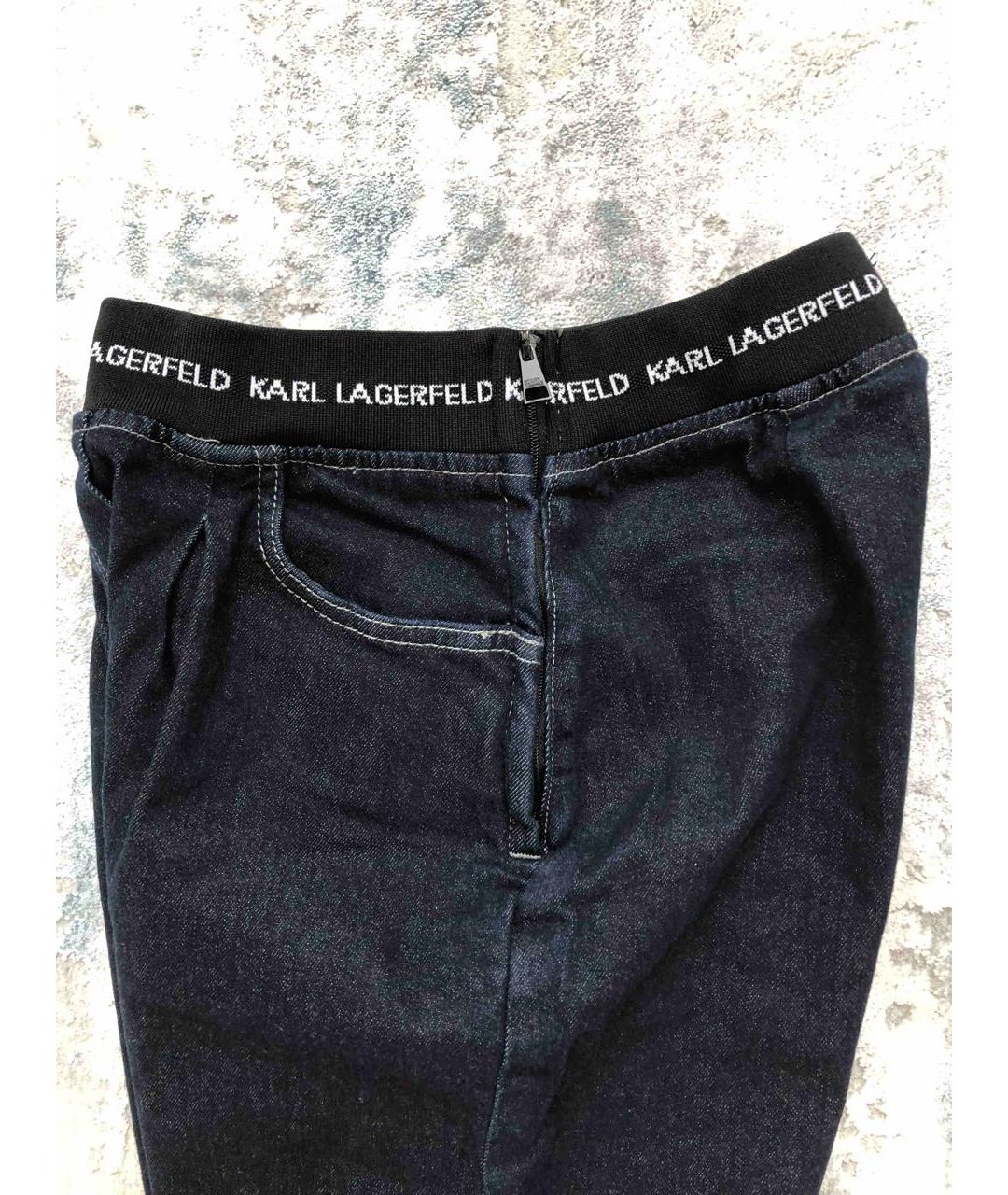 KARL LAGERFELD Темно-синие брюки и шорты, фото 3