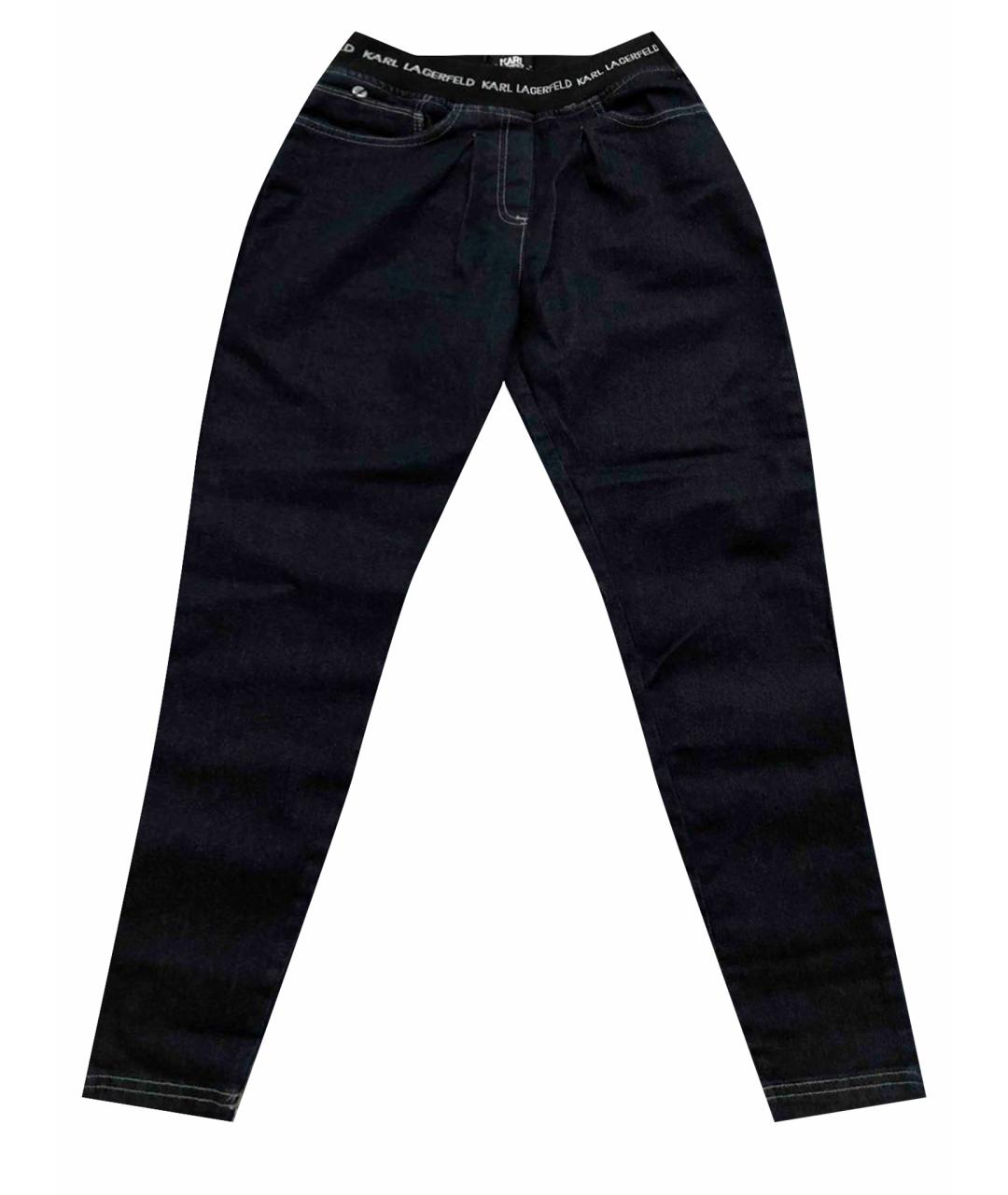 KARL LAGERFELD Темно-синие брюки и шорты, фото 1