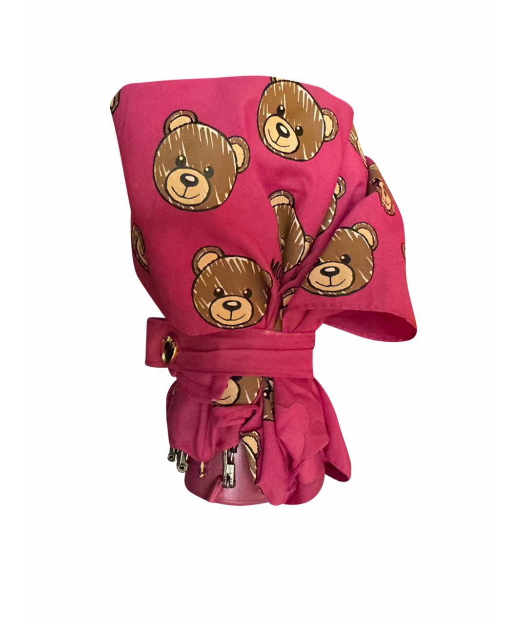 MOSCHINO Розовый зонт, фото 1