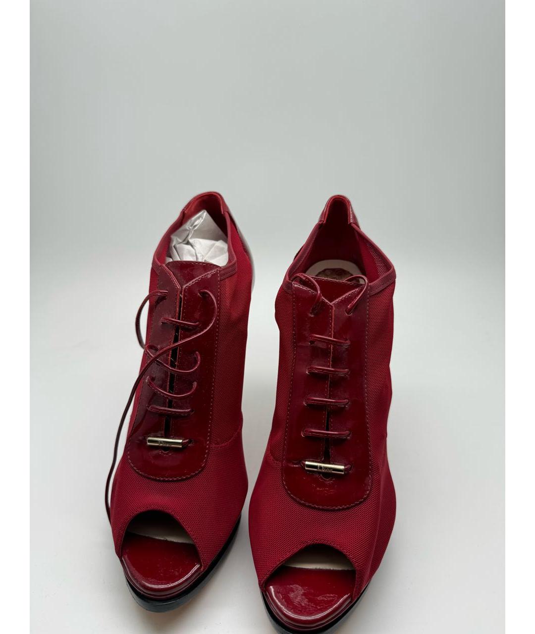CHRISTIAN DIOR PRE-OWNED Красные туфли из лакированной кожи, фото 2
