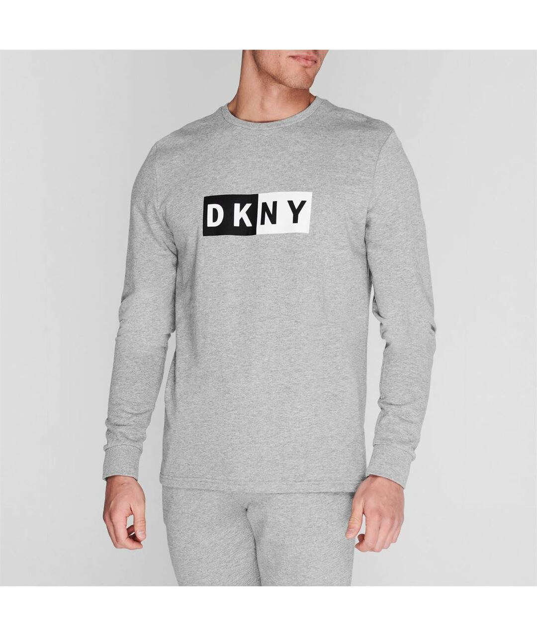 DKNY Серый хлопковый спортивный костюм, фото 2