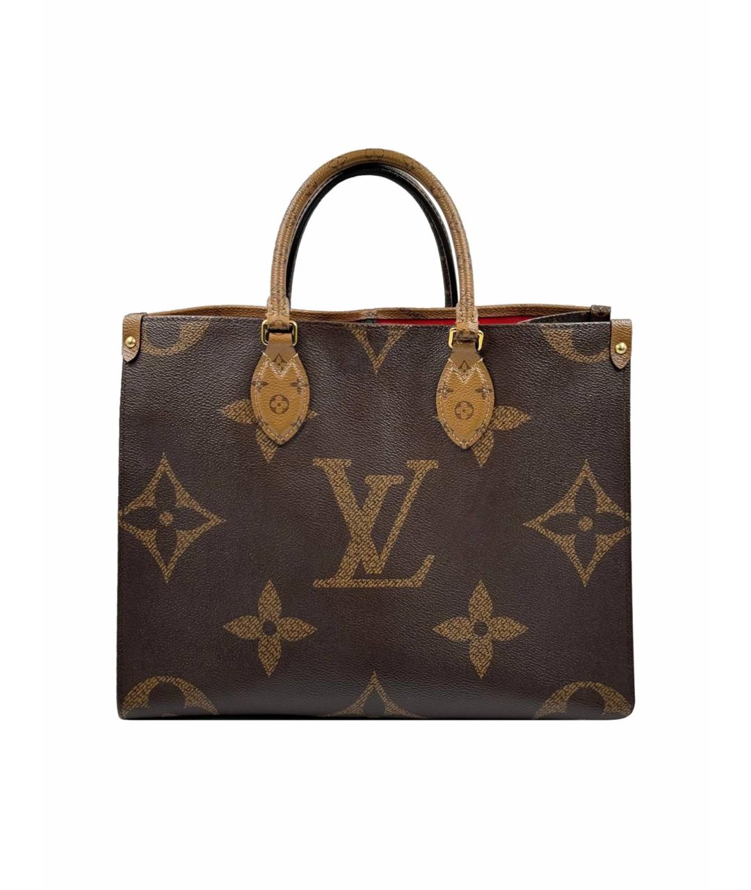 LOUIS VUITTON Коричневая сумка тоут, фото 1