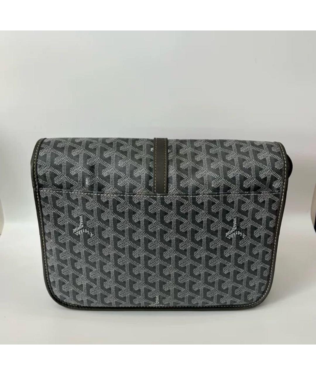 GOYARD Антрацитовая сумка на плечо, фото 3