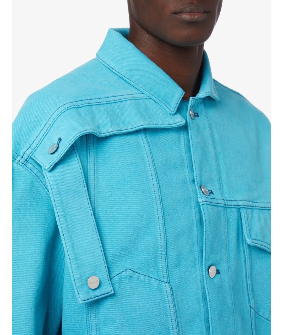 BOTTER Голубая хлопковая куртка, фото 3