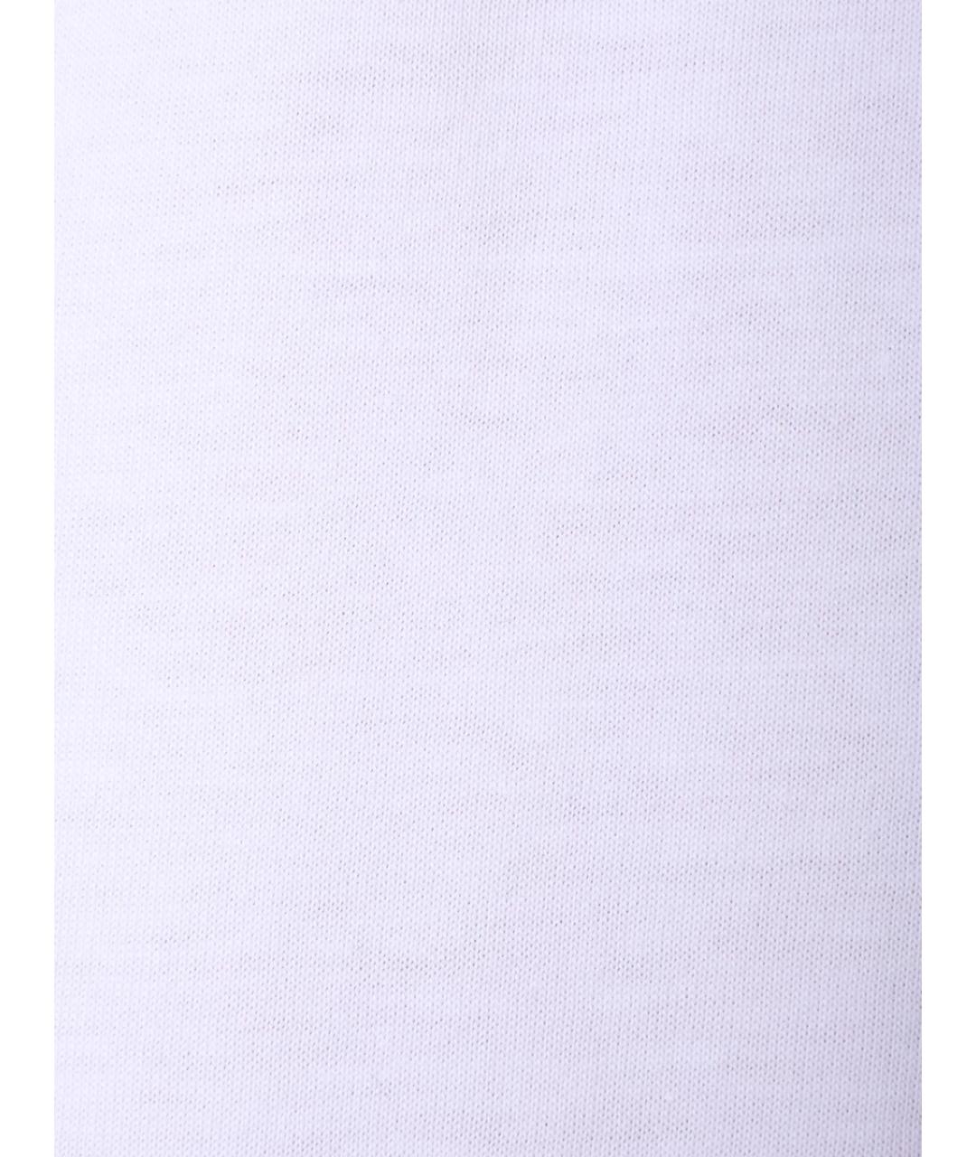 PHILIPP PLEIN Белое поло с длинным рукавом, фото 6