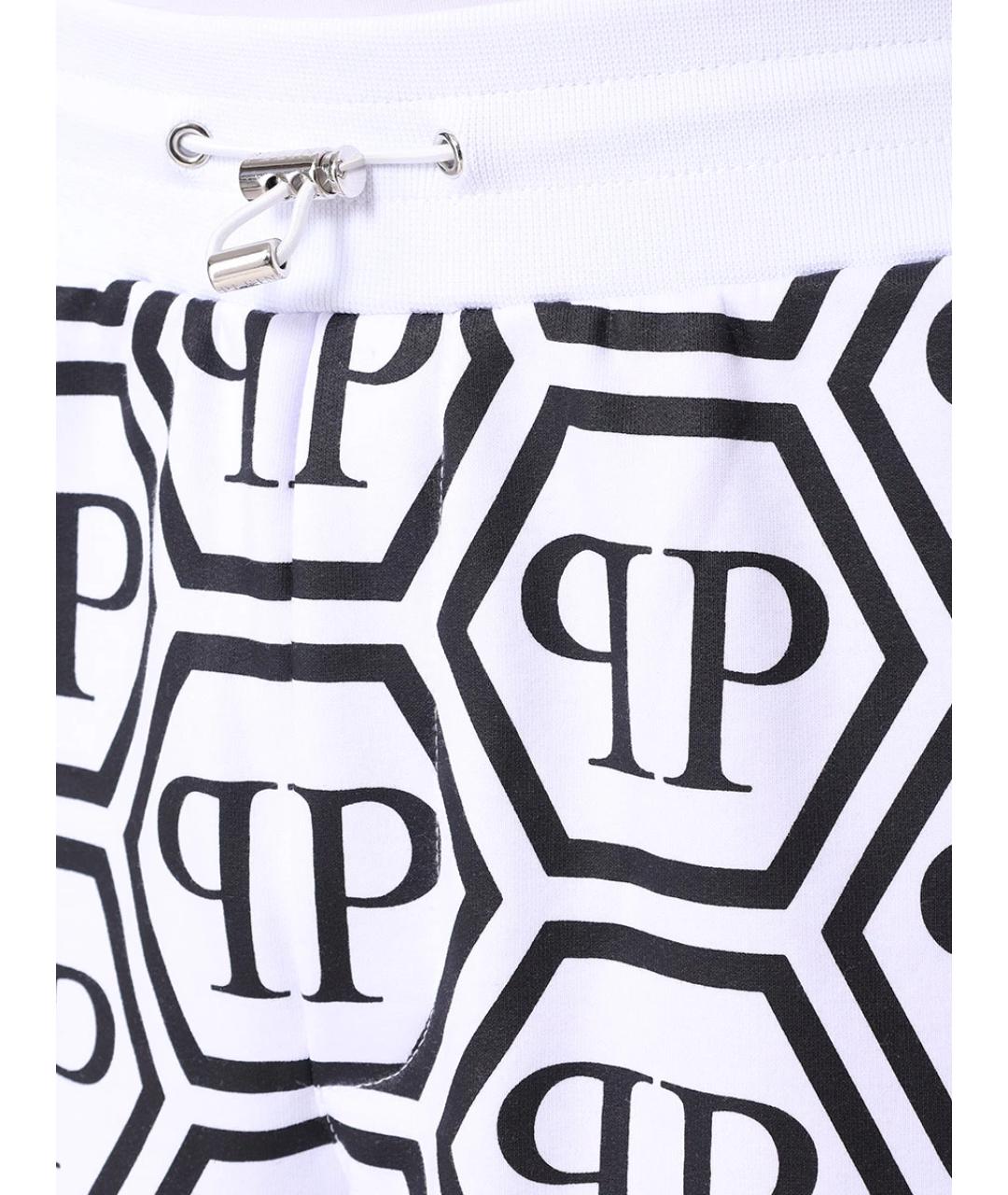 PHILIPP PLEIN Белые шорты, фото 6