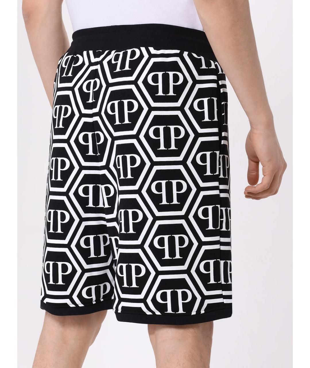 PHILIPP PLEIN Черные шорты, фото 3