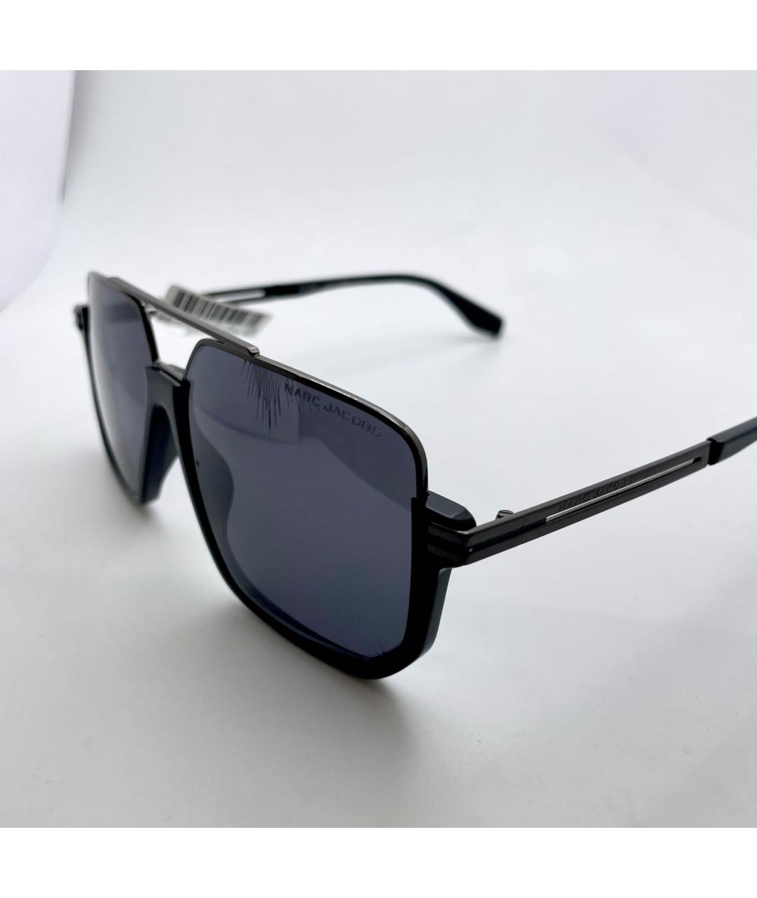 MARC JACOBS Антрацитовые металлические солнцезащитные очки, фото 4