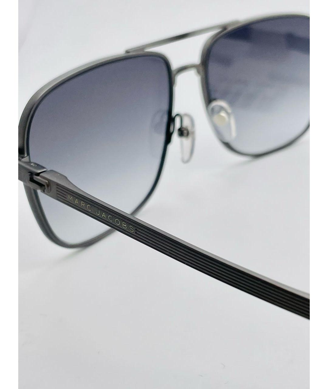 MARC JACOBS Серые металлические солнцезащитные очки, фото 2
