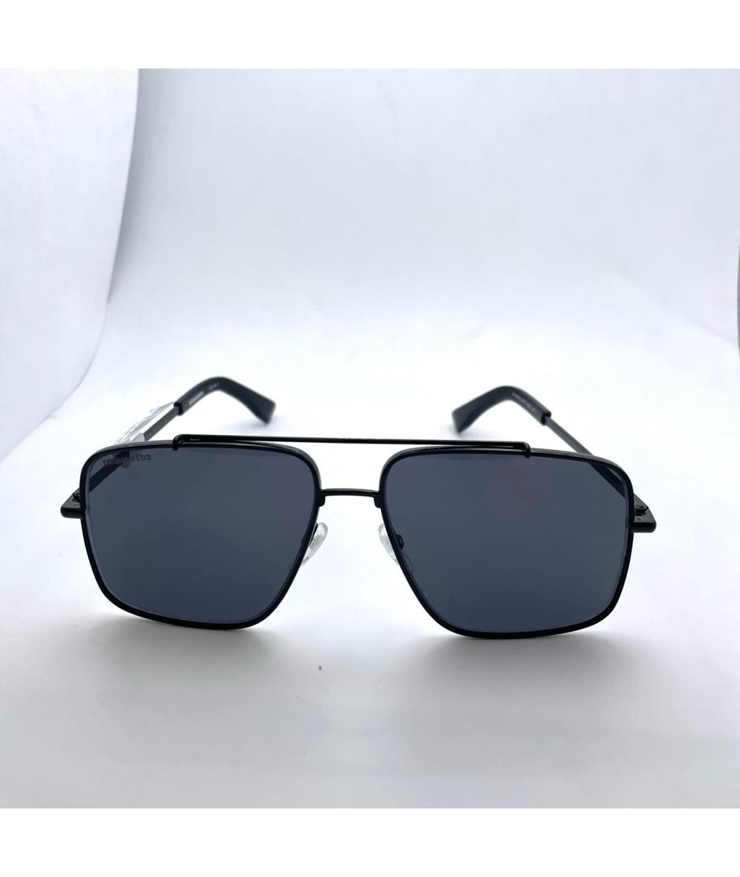 DSQUARED2 Черные металлические солнцезащитные очки, фото 2