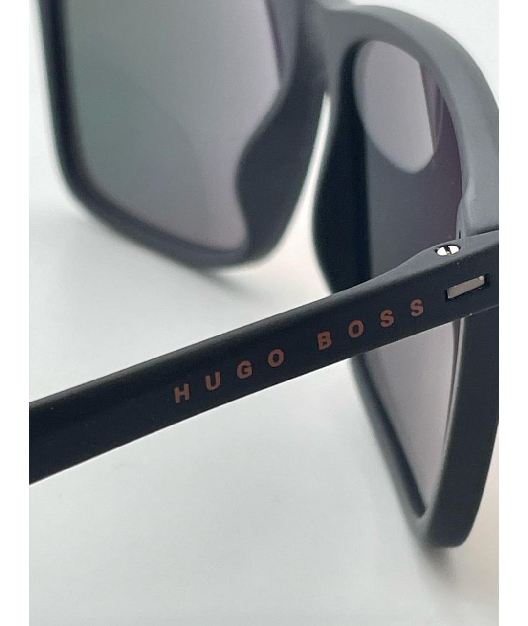 HUGO BOSS Оранжевое пластиковые солнцезащитные очки, фото 5