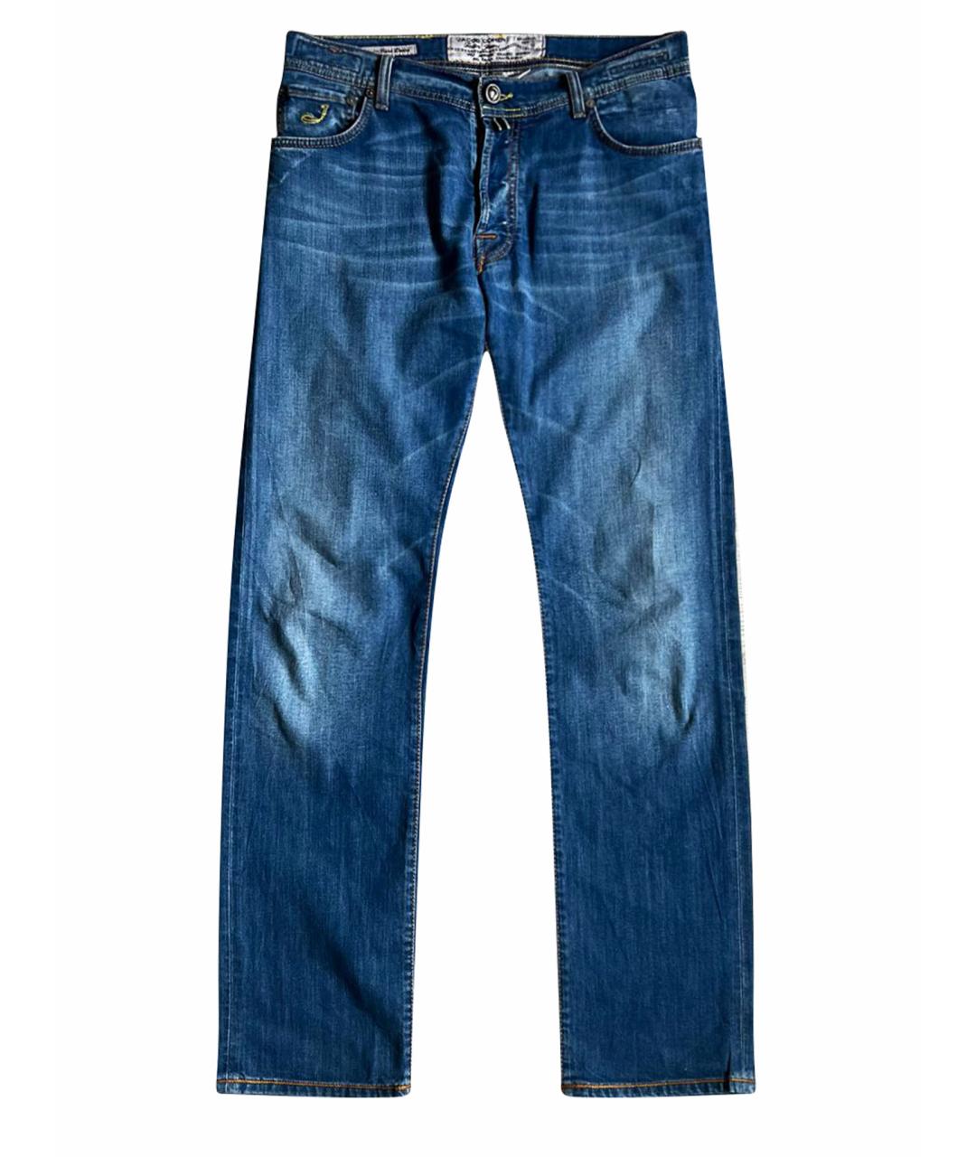 JACOB COHEN Хлопковые прямые джинсы, фото 1