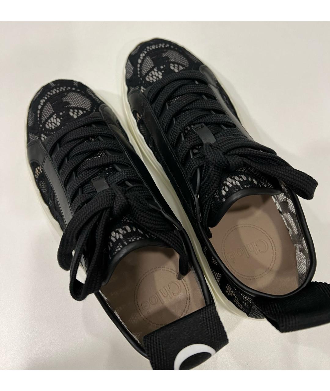 CHLOE Черные кроссовки, фото 2