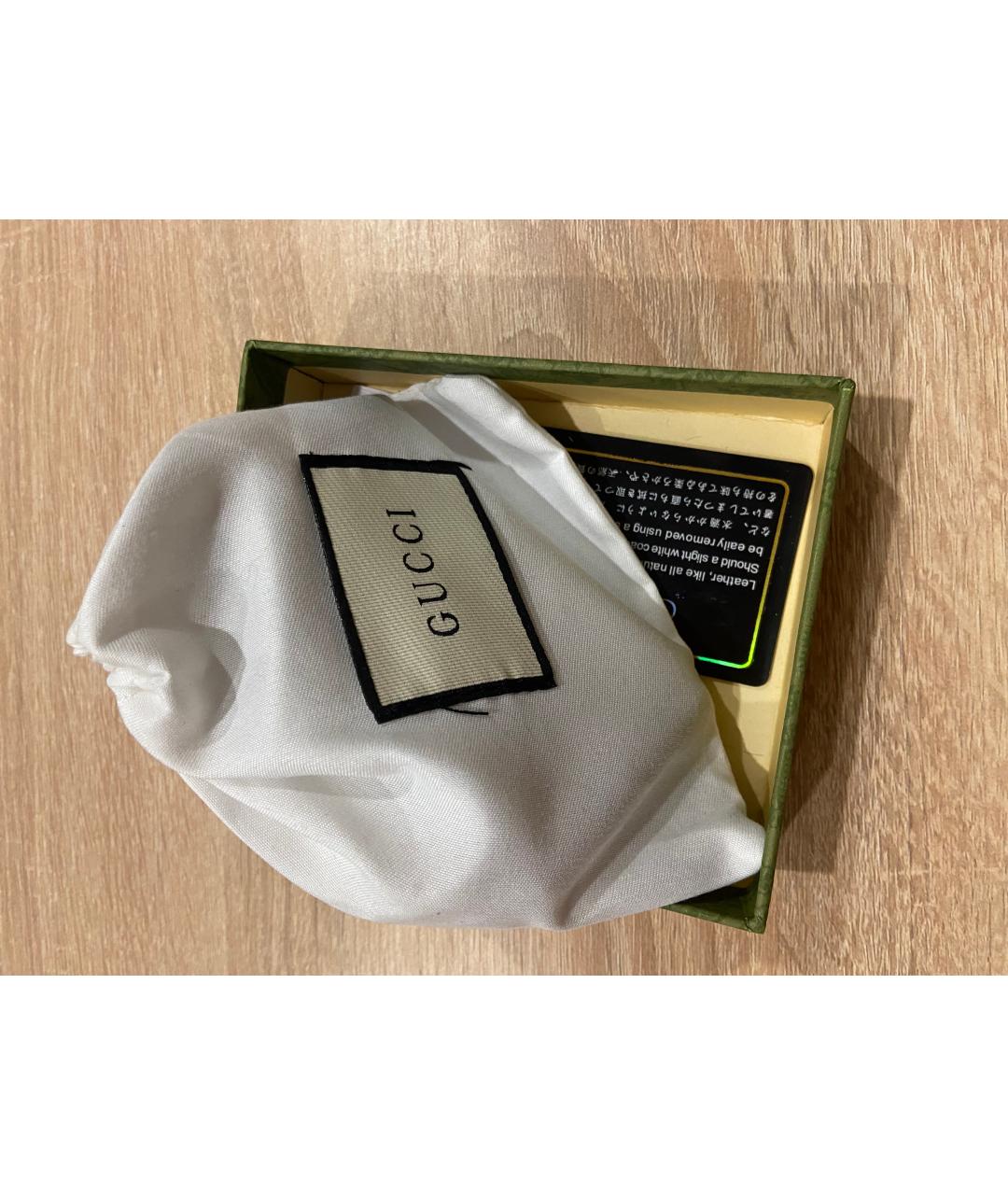 GUCCI Бежевая ключница, фото 3