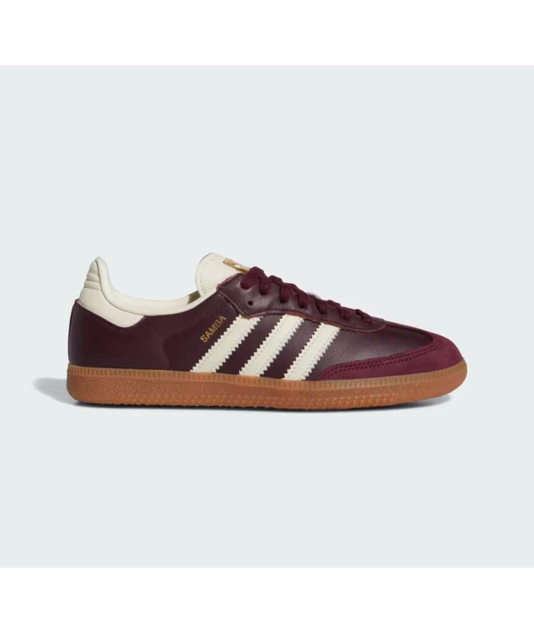ADIDAS Бордовые замшевые кеды, фото 9