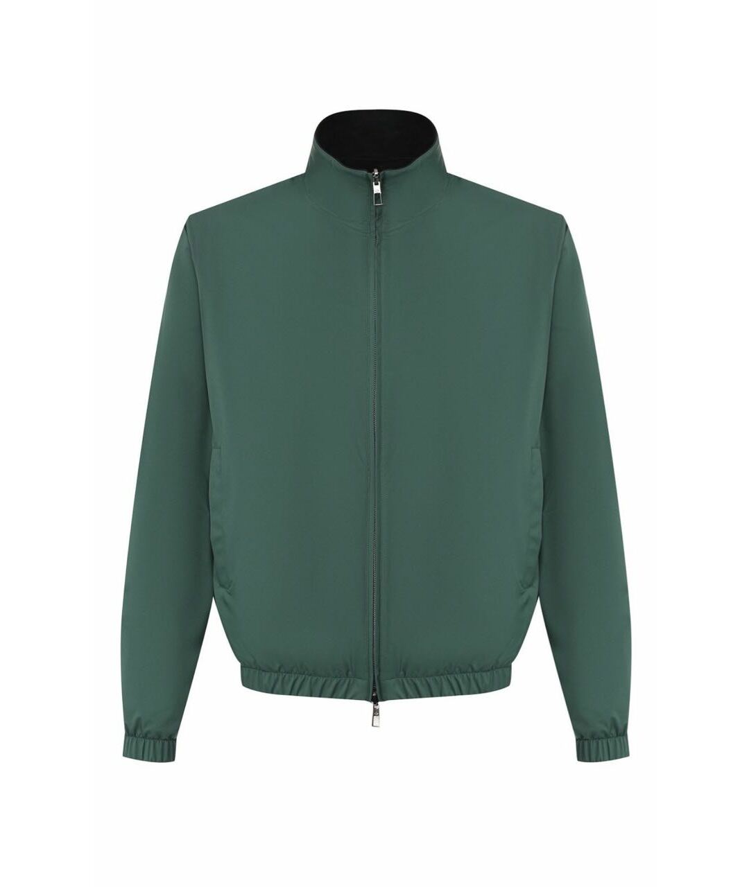 LORO PIANA Зеленая полиамидовая куртка, фото 1