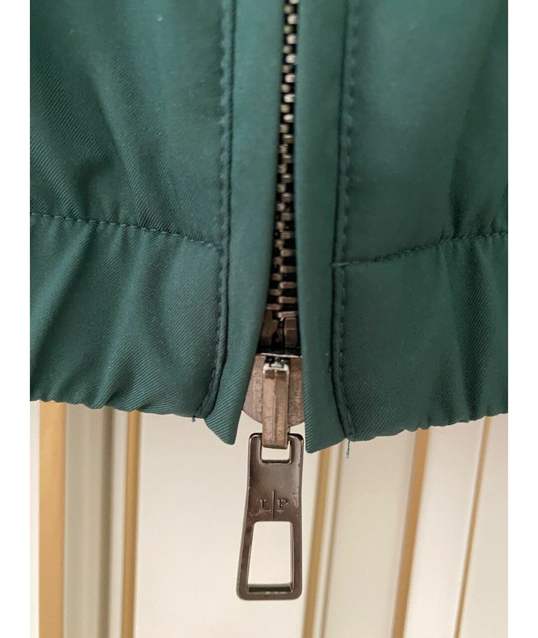 LORO PIANA Зеленая полиамидовая куртка, фото 4