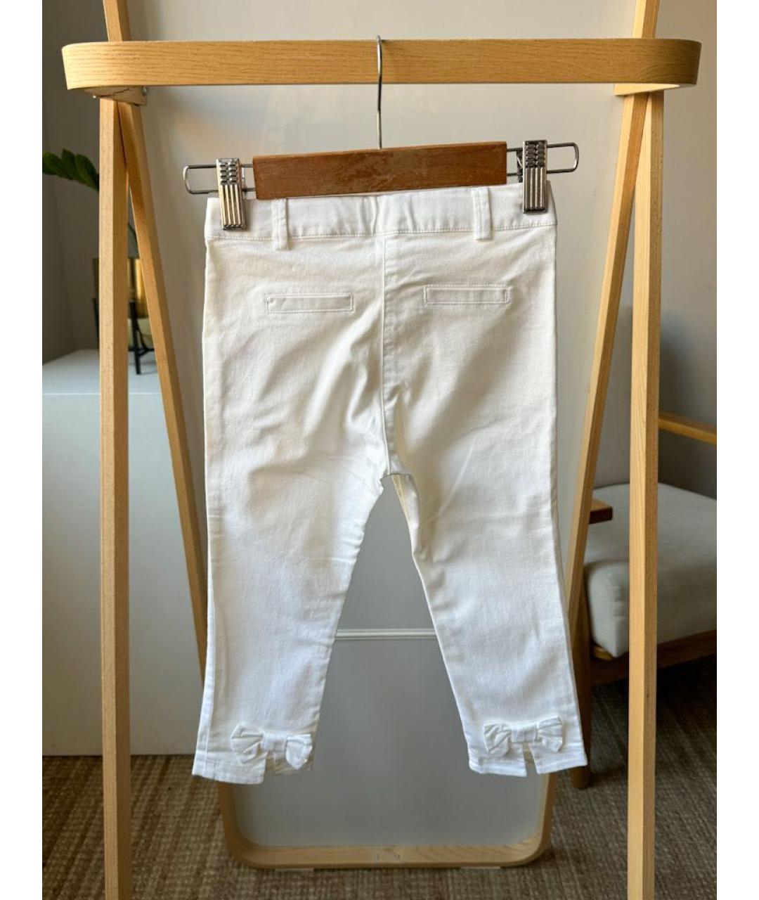 TARTINE ET CHOCOLAT Белые хлопковые брюки и шорты, фото 2