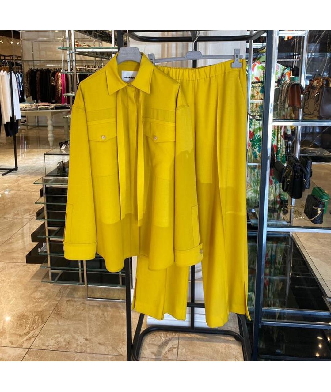 JIL SANDER Желтый костюм с брюками, фото 2