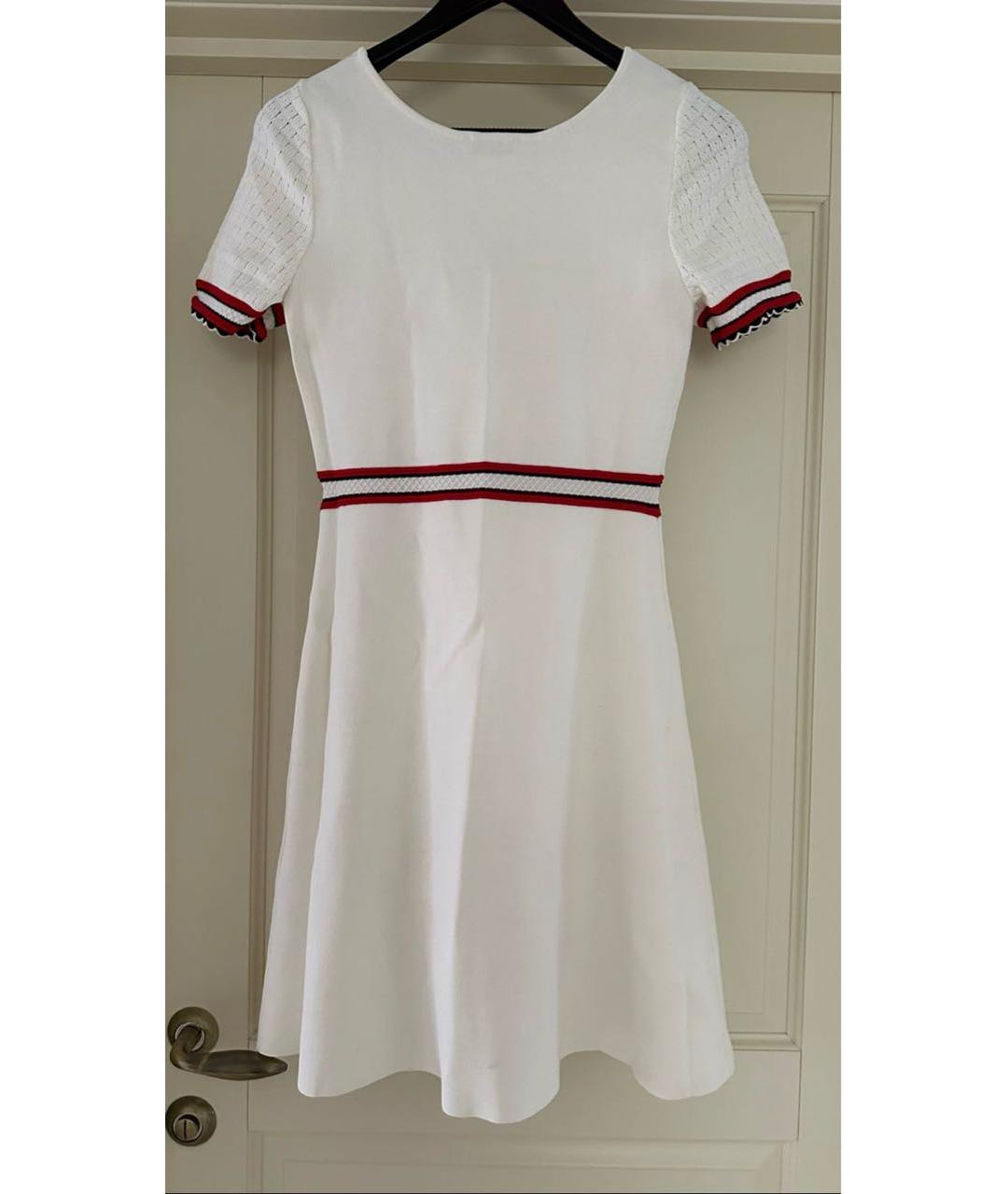 SANDRO Белое полиамидовое платье, фото 2