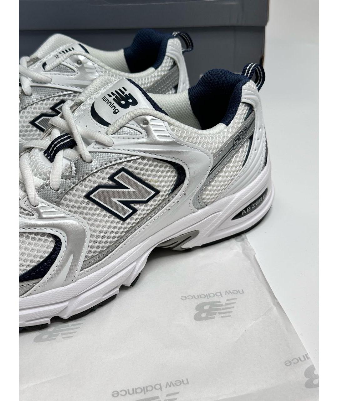 NEW BALANCE Белые кроссовки, фото 4