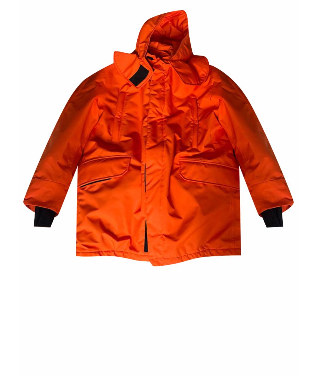 RAF SIMONS Оранжевая полиэстеровая куртка, фото 1