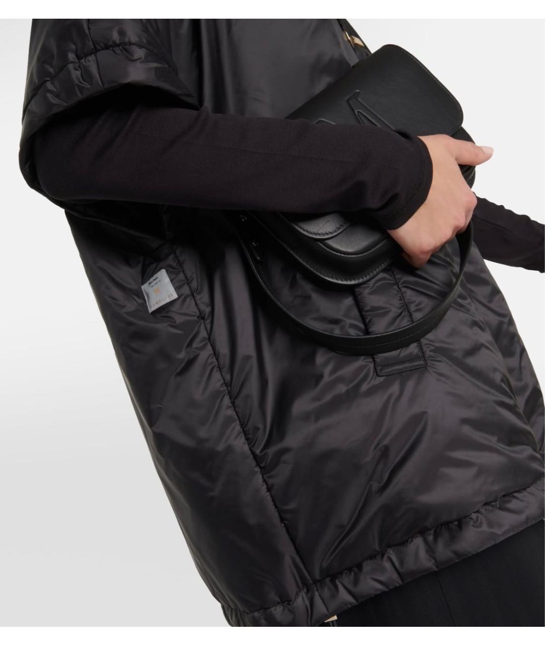 MAX MARA Черная полиэстеровая куртка, фото 5
