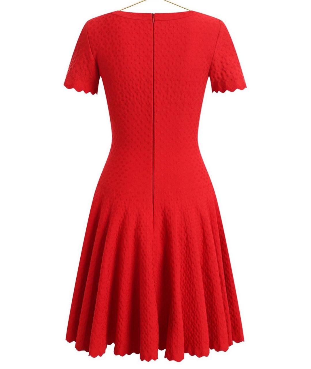 ALAIA Красное коктейльное платье, фото 2