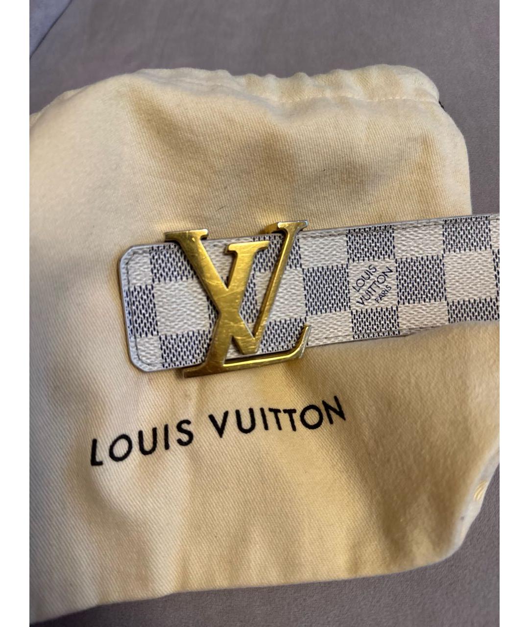 LOUIS VUITTON Бежевый ремень, фото 8