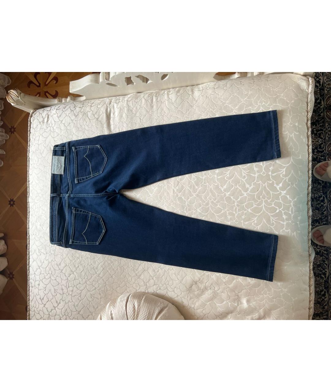 JACOB COHEN Темно-синие прямые джинсы, фото 2