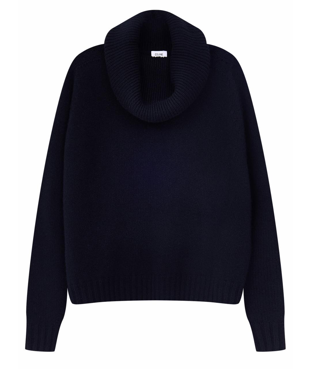 CELINE PRE-OWNED Черный кашемировый джемпер / свитер, фото 1