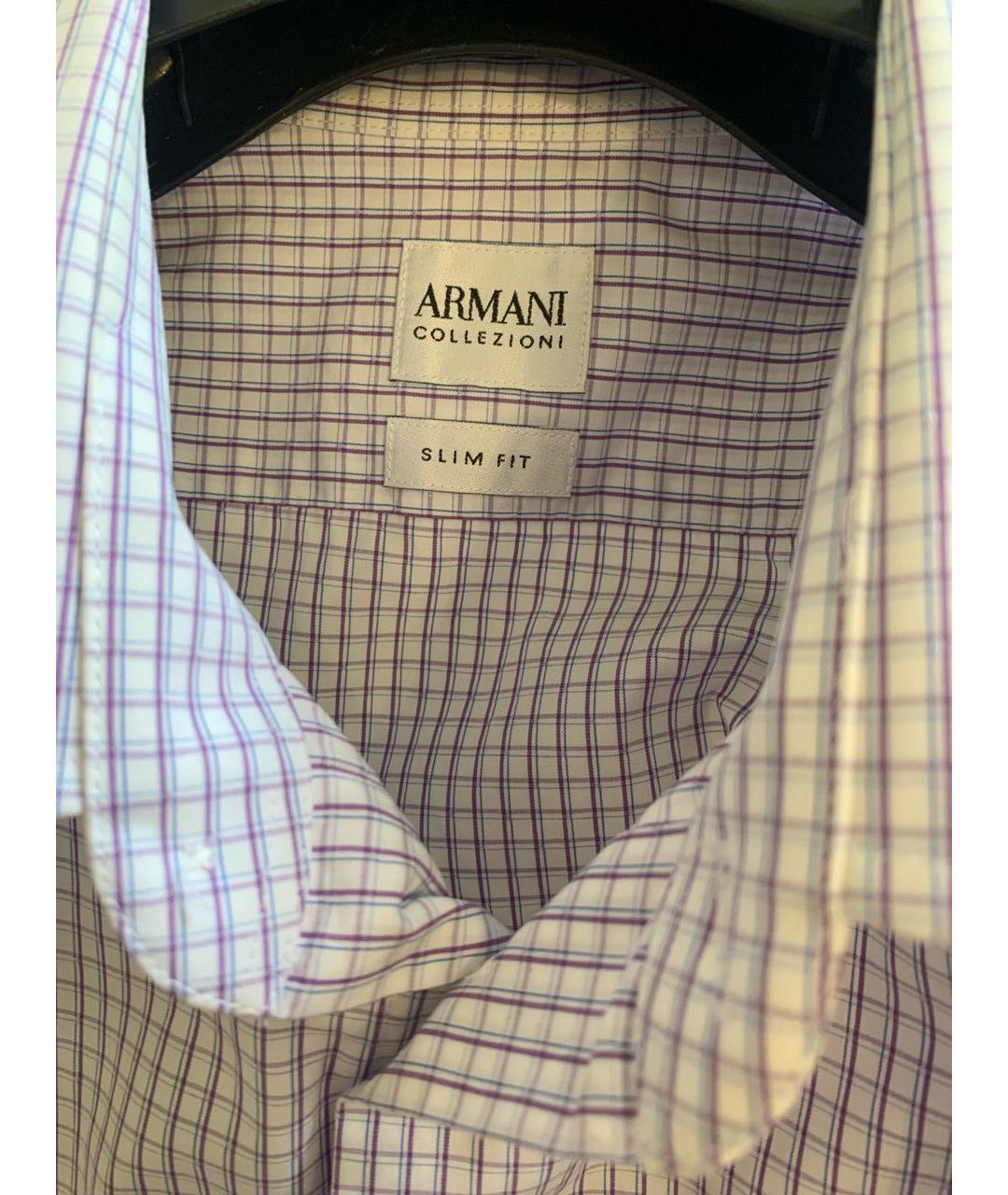 ARMANI COLLEZIONI Мульти хлопковая классическая рубашка, фото 3