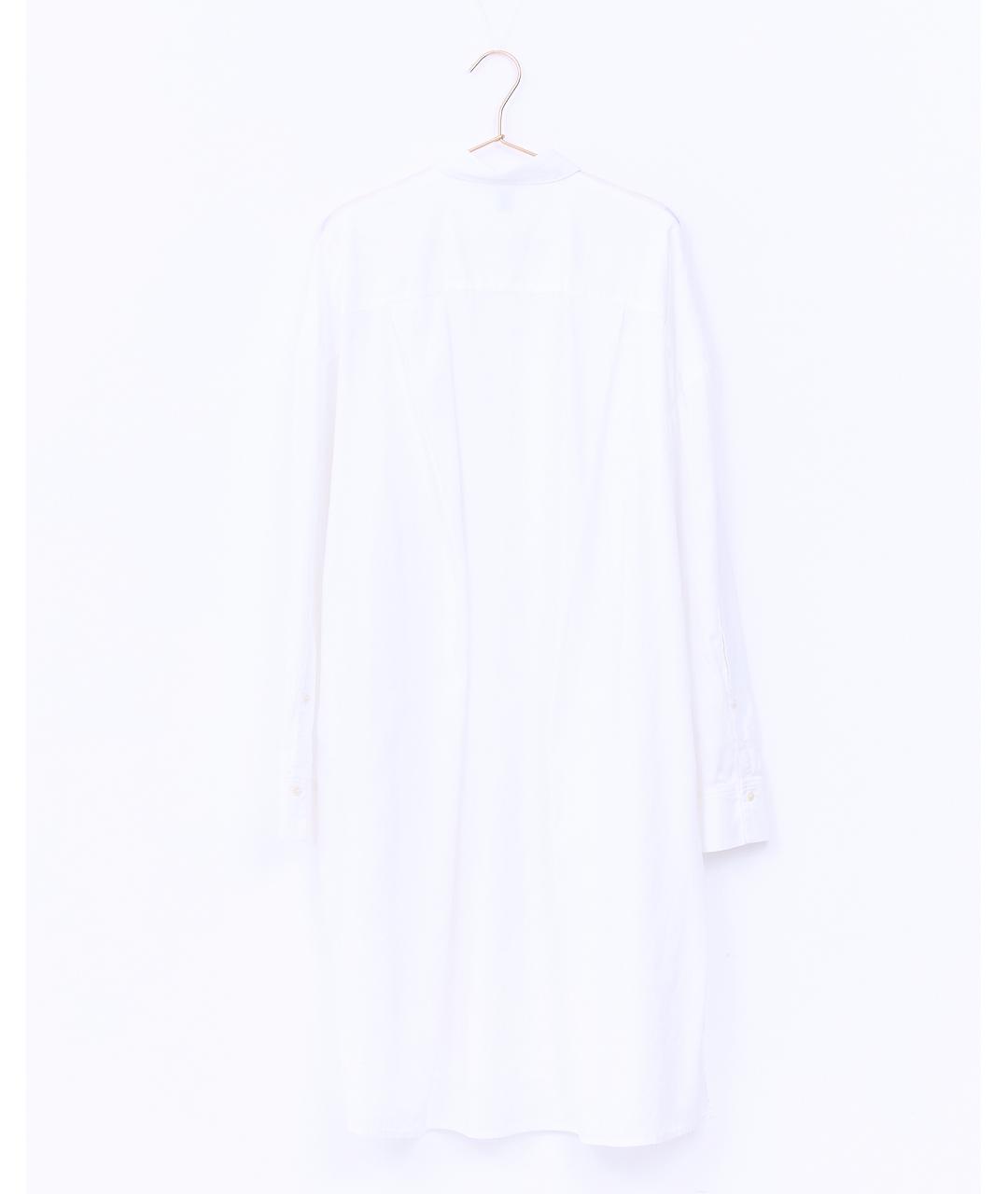TOTEME Белое хлопковое повседневное платье, фото 2