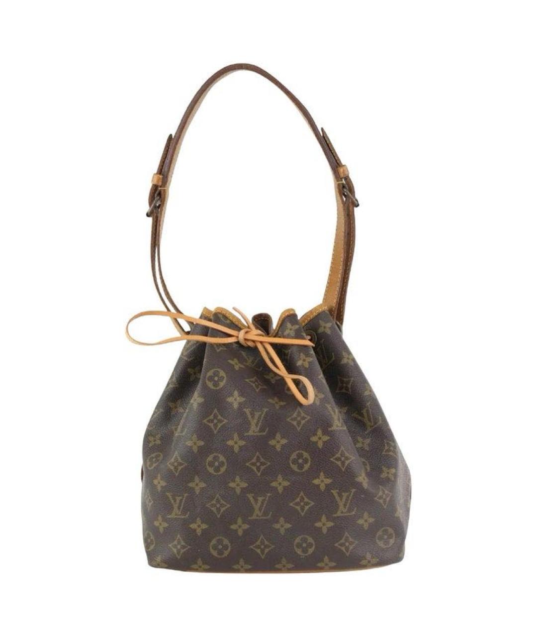 LOUIS VUITTON Коричневая сумка тоут, фото 9