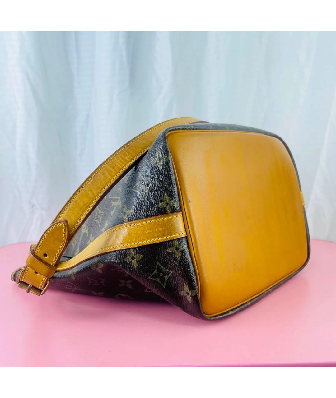 LOUIS VUITTON Коричневая сумка тоут, фото 8