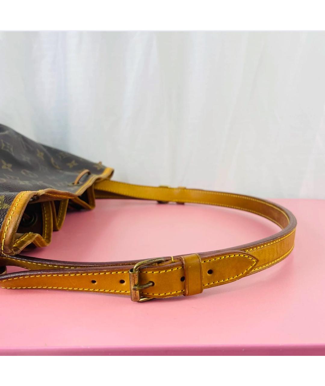 LOUIS VUITTON Коричневая сумка тоут, фото 5