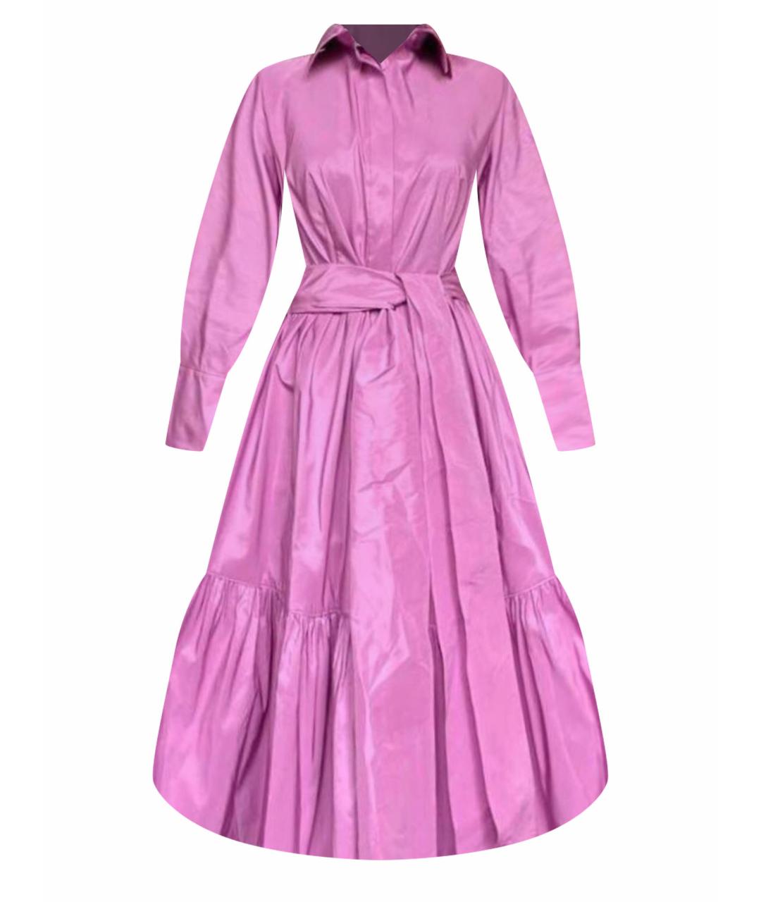 CAROLINA HERRERA Розовое полиэстеровое повседневное платье, фото 1