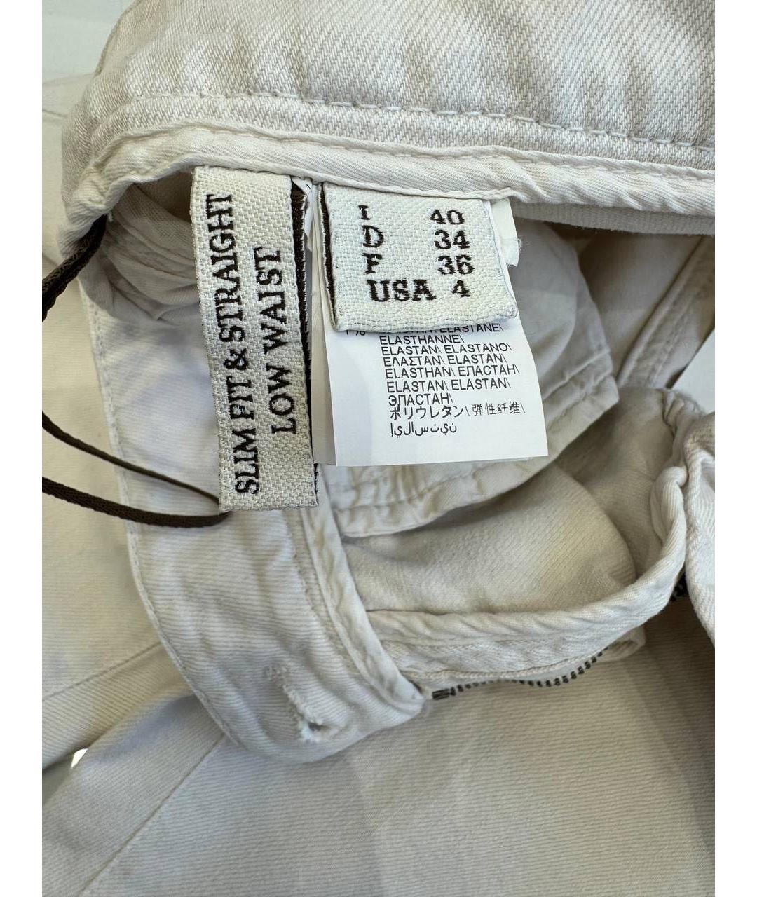 BRUNELLO CUCINELLI Прямые джинсы, фото 4