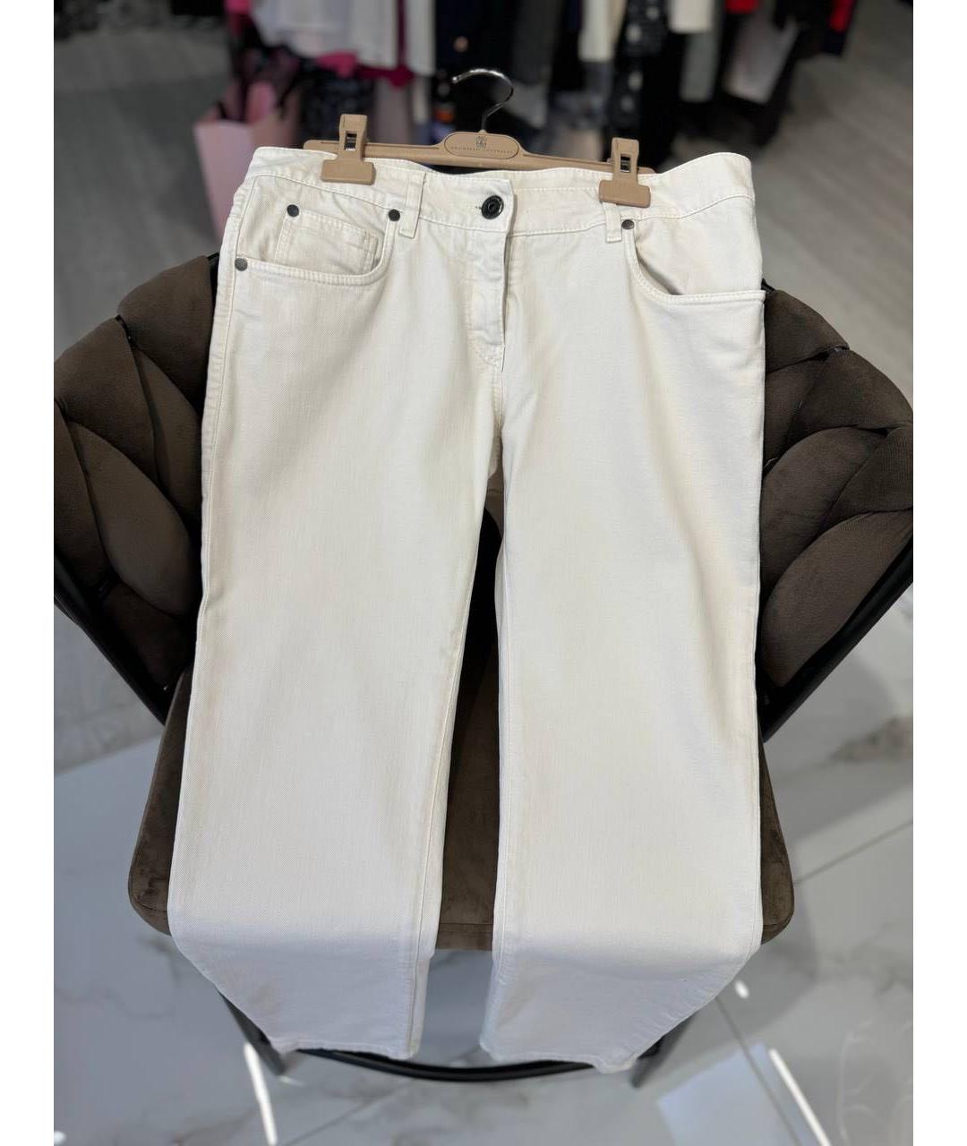 BRUNELLO CUCINELLI Прямые джинсы, фото 6