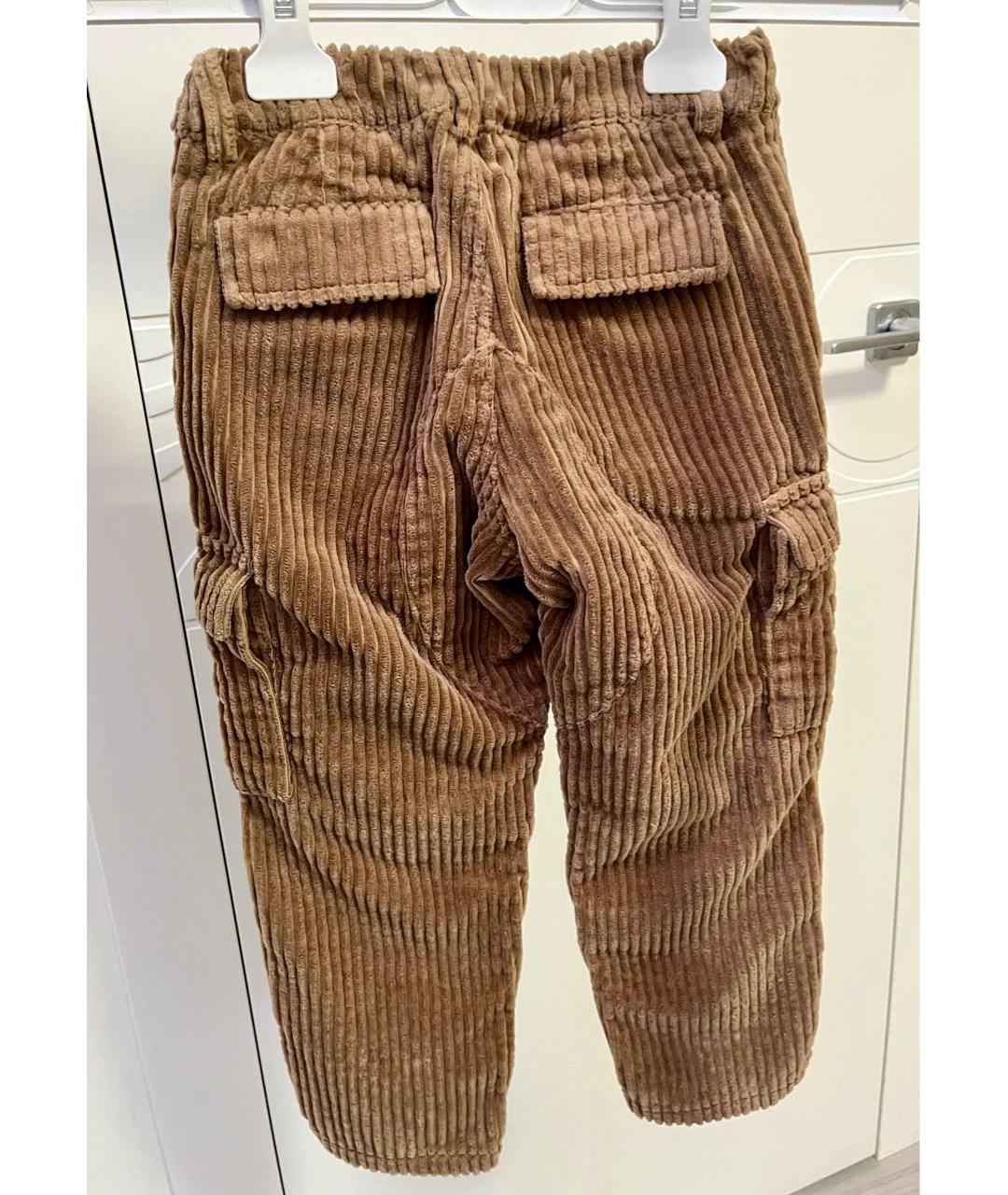 BRUNELLO CUCINELLI Коричневые брюки и шорты, фото 2