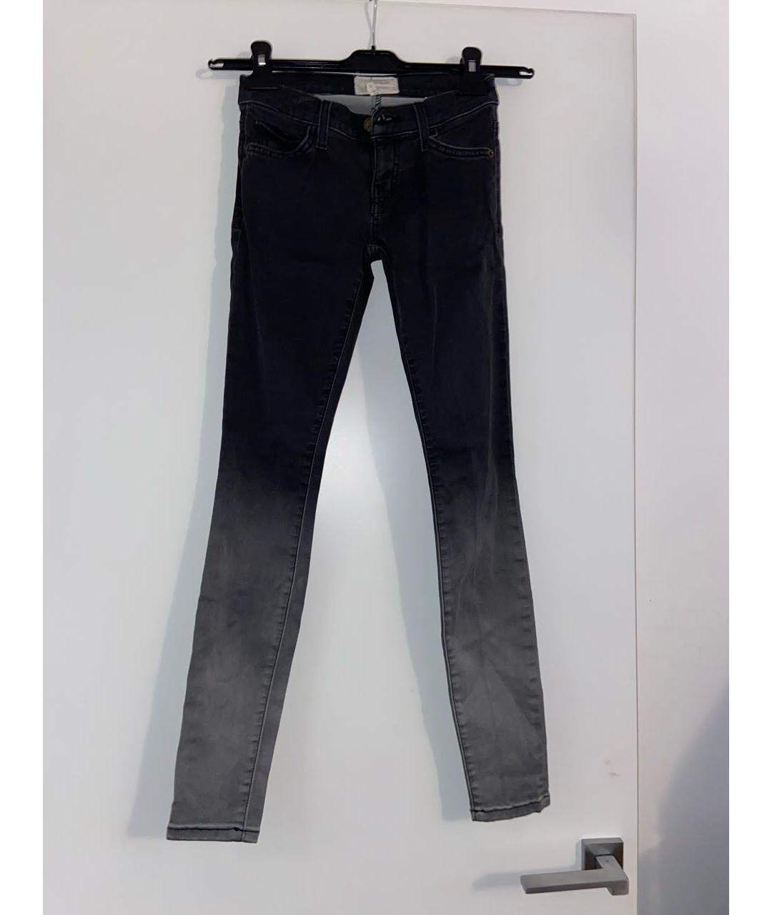 CURRENT/ELLIOTT Черные хлопковые джинсы слим, фото 7