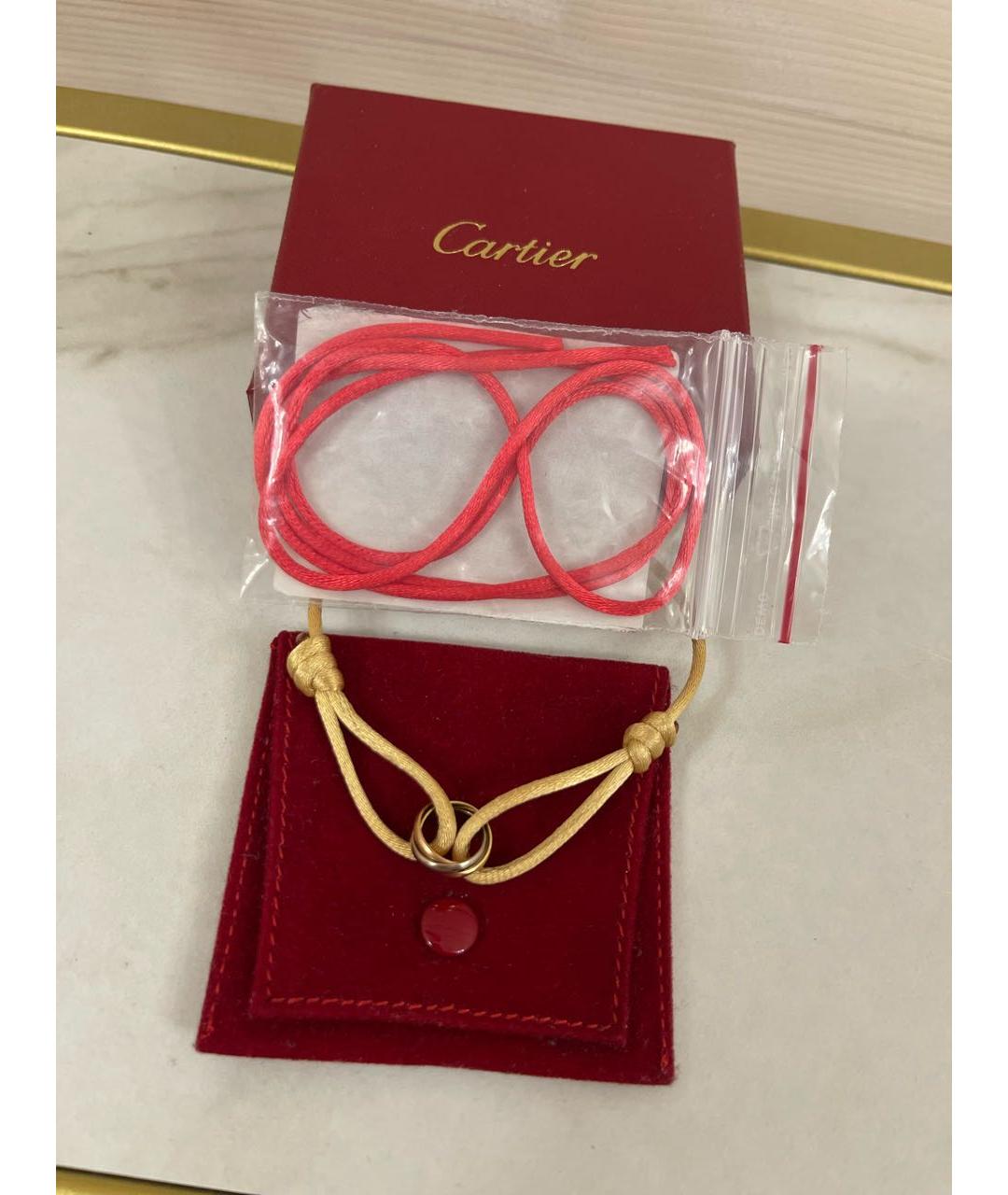 CARTIER Бежевый браслет из желтого золота, фото 4