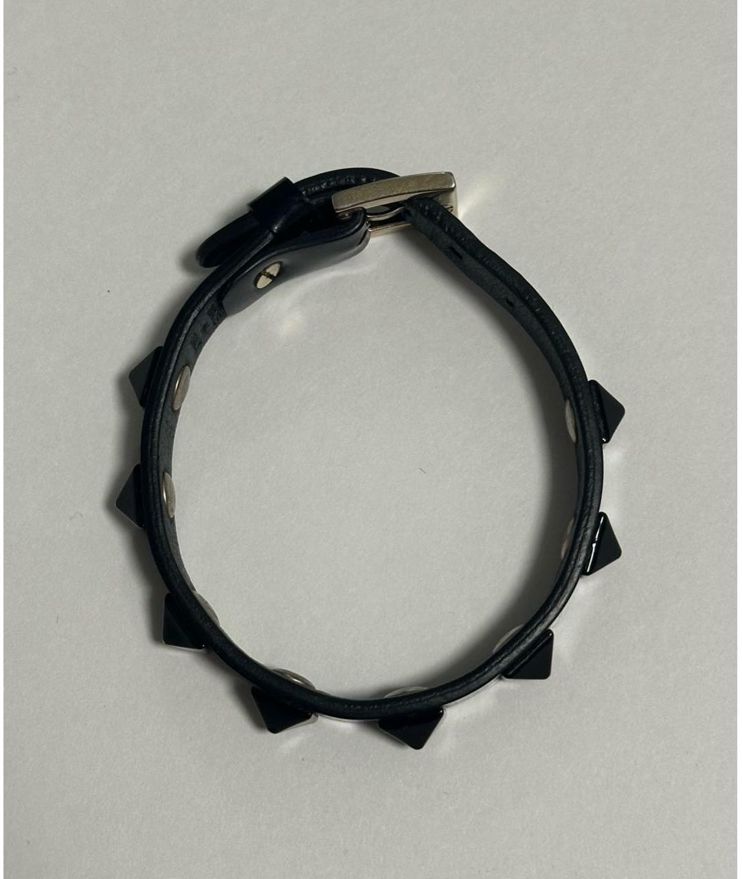 VALENTINO Черный браслет, фото 4