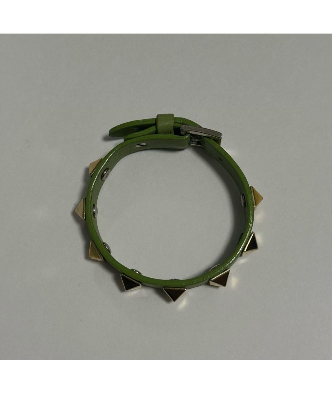VALENTINO Зеленый браслет, фото 4