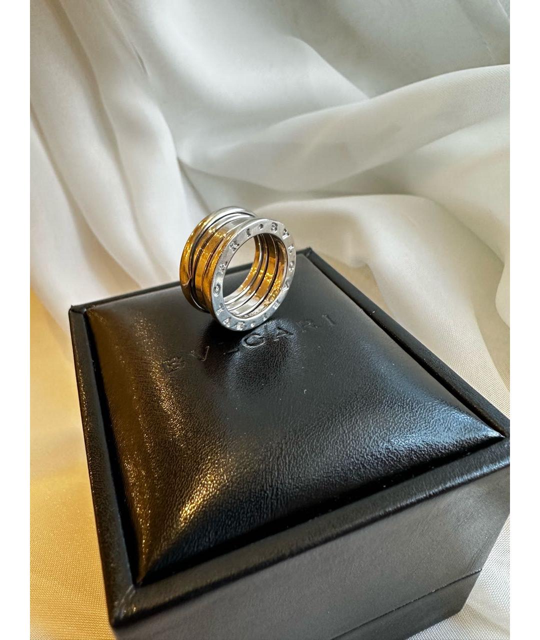 BVLGARI Серебряное кольцо из белого золота, фото 6