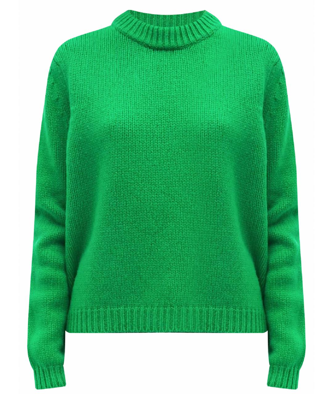 ACNE STUDIOS Зеленый шерстяной джемпер / свитер, фото 1